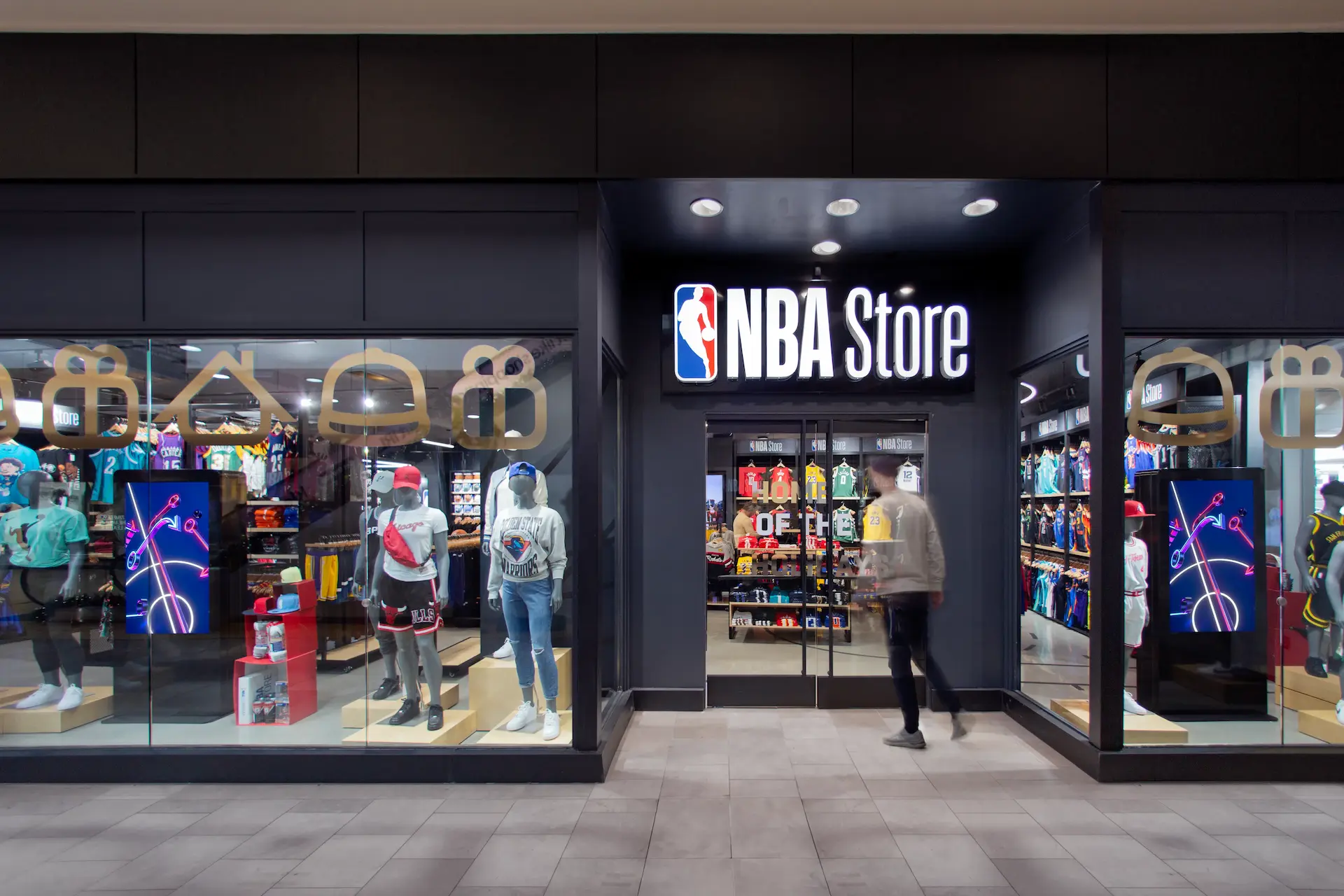 Exterior of the NBA Flagship Store